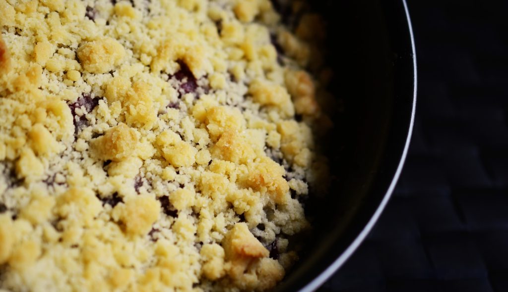 veganer apple crumble
